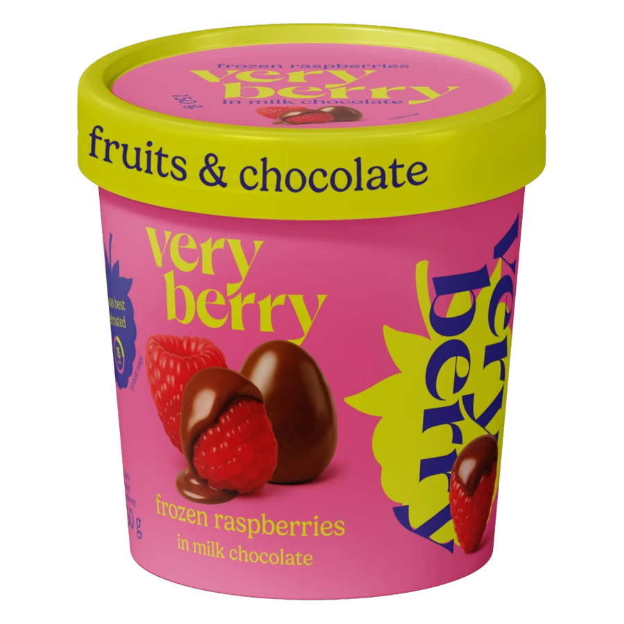 Cup Very Berry Lampone 90 g per bar e caffetterie