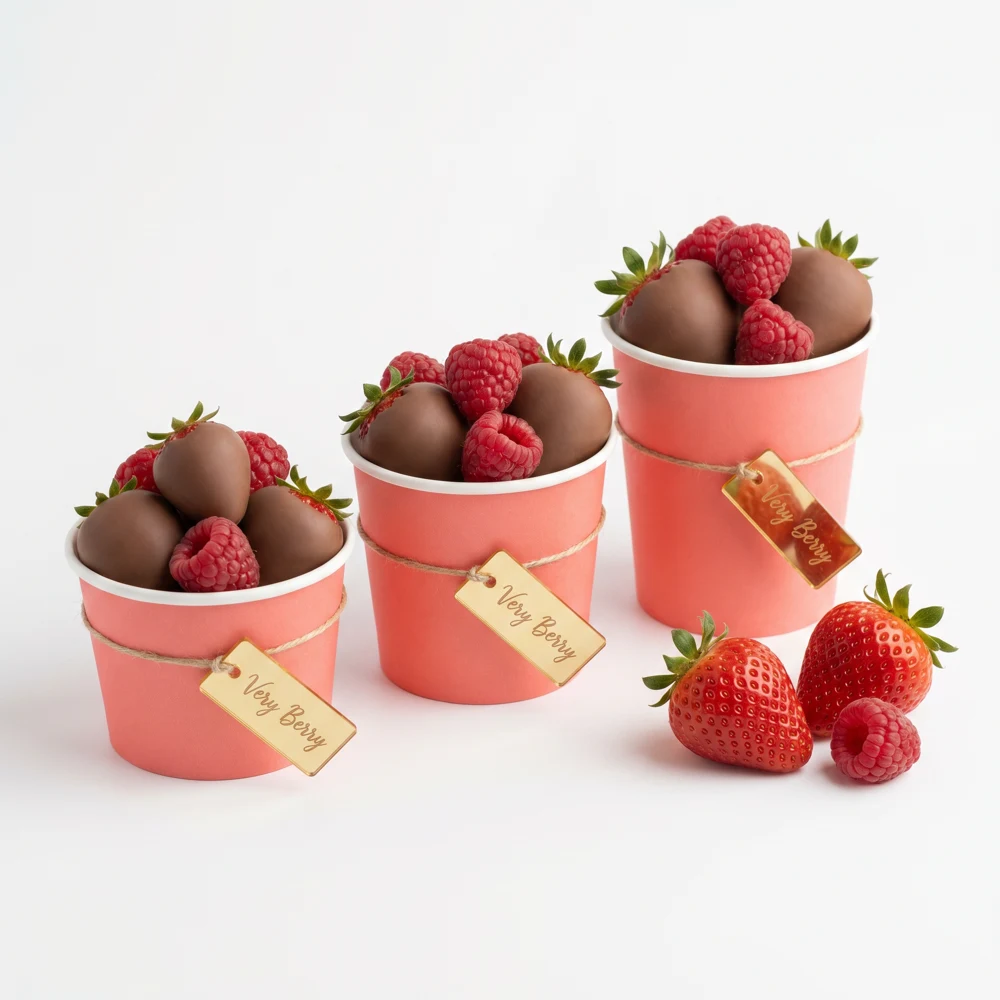 Coppette di servizio Very Berry S, M, L